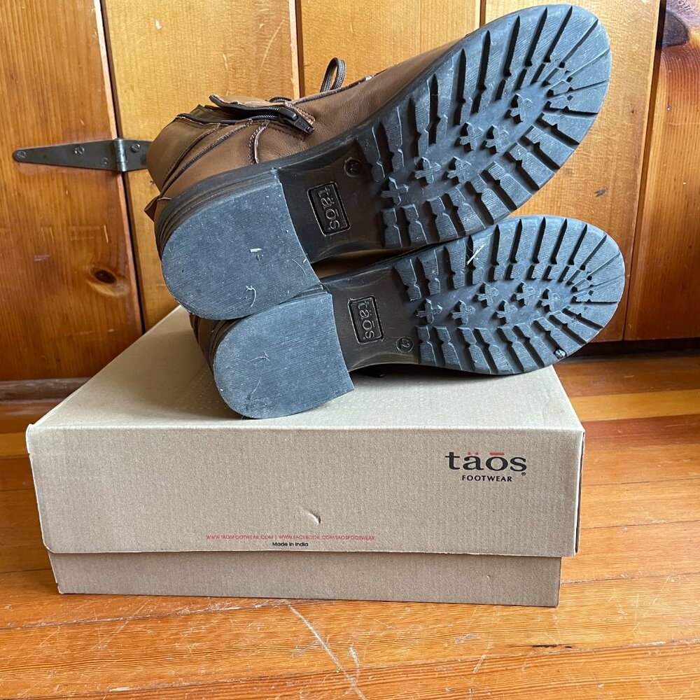 Taos Crave Tan Boots Size 42 - Picture 2 of 5